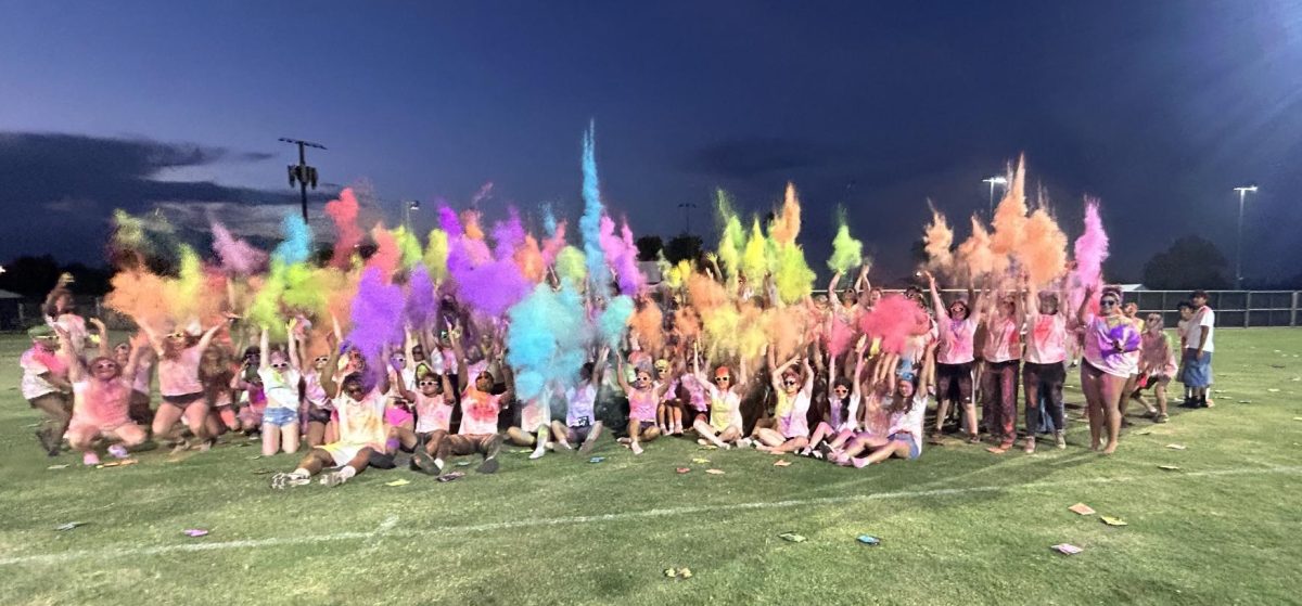 Senior Color Powder Party was Hearty